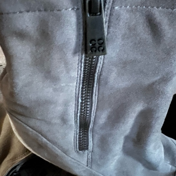 Coach Sede Ankle Boots Foldover Heeled Booties shoes EST 1041 | Size:7.5 B| - Picture 8 of 11